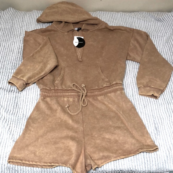 day & night Pants - Hoodie romper